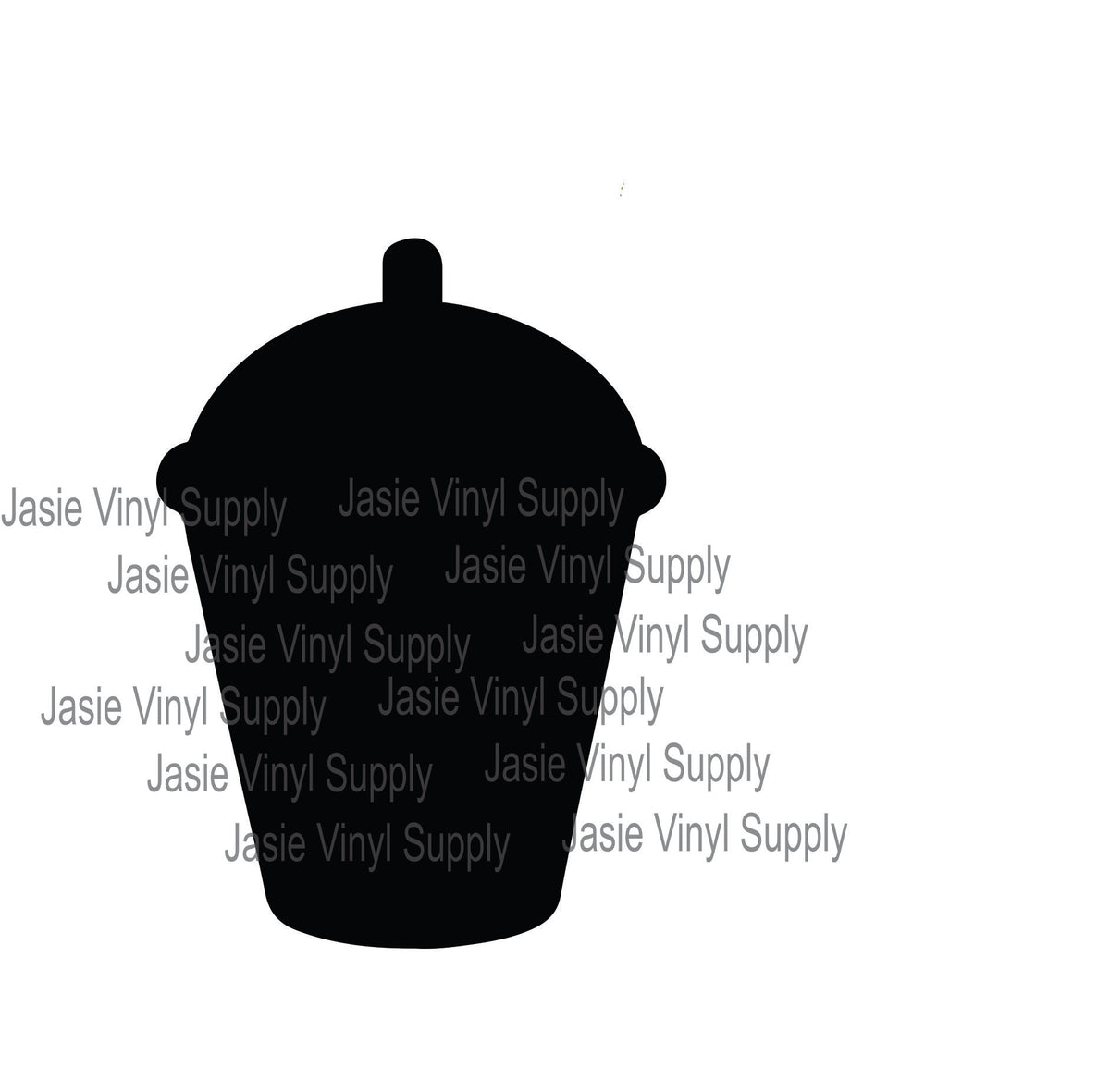 Acrylic-  Drinking Cup w/ Straw Keychain