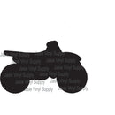 Acrylic-Dirt Bike Keychain