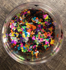 Glitter Shapes - Holographic Mice