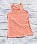 Polyester Flowy Tank - Coral