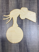 Wood Shape- Christmas Hand Ornament