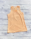 Polyester Flowy Tank - Peach
