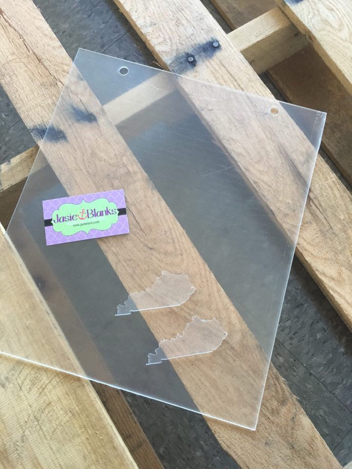 Acrylic-  Garden Flag