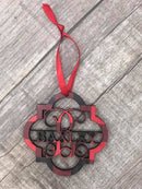 Quatrefoil Ornament - Last Name