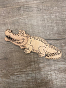 Wood Shape- Alligator