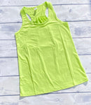 Polyester Flowy Tank - Green