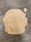 Wood Shape- Astronaut