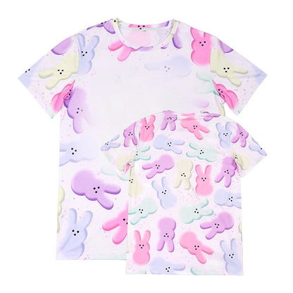 Polyester Bleach T-Shirt - Easter Peep