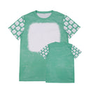 Polyester Bleach T-Shirt - Irish Clover