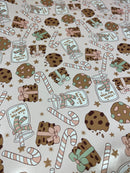 Milk, Cookies & Candies Wrapping Paper