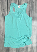 Polyester Flowy Tank - Mint