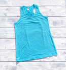 Polyester Flowy Tank - Blue