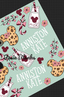 Milk & Cookies with Bow Wrapping Paper