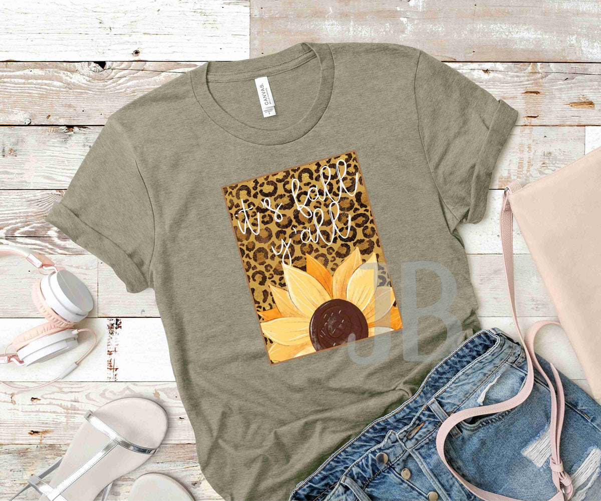 Its Fall Yall/Sunflower- Transfer