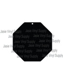 Acrylic-Octagon Keychain