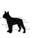 Acrylic-Boston Terrier Keychain