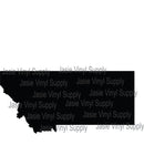 Acrylic-Montana Keychain