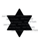 Acrylic-Star of David Keychain