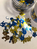 Glitter Shapes - Winter Wonderland